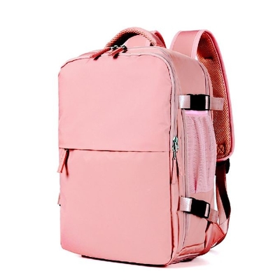 बड़ी क्षमता वाली महिला बैकपैक बैग स्वनिर्धारित लोगो आउटडोर स्पोर्ट बैग पर ले जाएं