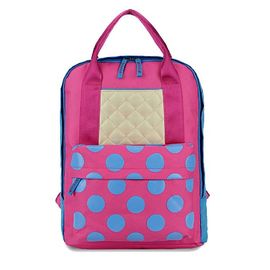 किंडरगार्टन के लिए अनुकूलित रंग जलरोधक छोटी लड़कियां स्टाइलिश स्कूल बैग