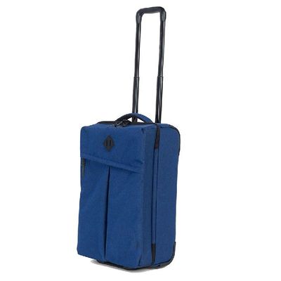 पहियों के साथ धोने योग्य पॉलिएस्टर ट्रॉली सामान यात्रा बैग