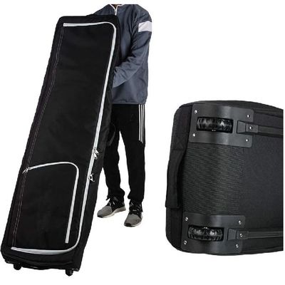 यात्रा 600D पॉलिएस्टर गद्देदार स्नोबोर्ड बैग पहियों के साथ