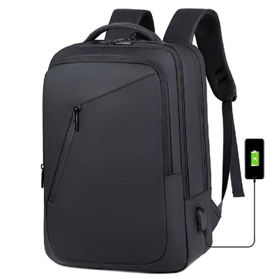 यूएसबी पोर्ट के साथ बहुआयामी पनरोक यात्रा लैपटॉप बैग