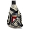 कस्टम लोगो आउटडोर खेल शिविर मेसेंजर छाती पैक एकल कंधे क्रॉसबॉडी बैग