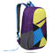 आरामदायक नायलॉन कस्टम स्पोर्ट्स बैग हाइकिंग कैम्पिंग बैकपैक 33x15x45cm आकार