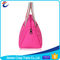 कैनवास महिलाएं प्रोमोशनल उपहार के लिए उपयुक्त रोमांटिक गुलाबी रंग बैग बैग