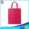 गैर बुना कपड़ा शॉपिंग बैग सरल डिजाइन के साथ सुंदर लाल रंग