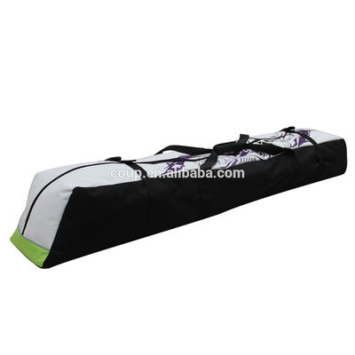 लैपटॉप के साथ कस्टम ब्लैक नायलॉन स्पोर्ट्स डफले बैग