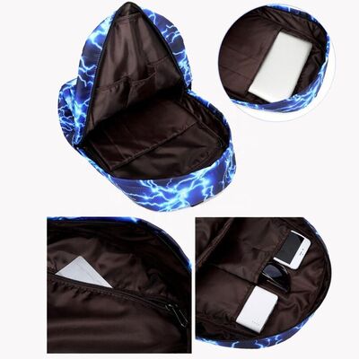 तैयार शिप आउटडोर स्पोर्ट्स बैग, वाटर-रेसिस्टेंट नायलॉन एडजस्टेबल स्ट्रैप और यात्रा, हाइकिंग के लिए मेश बैक पैनल के साथ