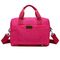 सरल लड़की कैनवास लाल कार्यालय लैपटॉप बैग खरोंच - सबूत और टिकाऊ